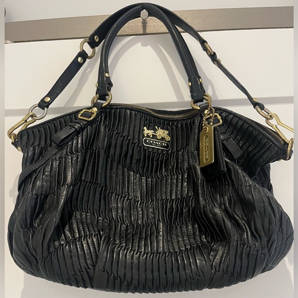 Coach Madison Quilted Handbag - Picture 5 of 9